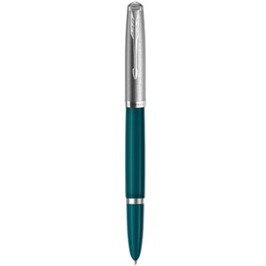 Ручка перова Parker PARKER 51 Teal Blue CT FP F 55 311