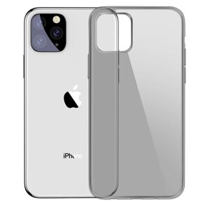 Чохол Baseus для iPhone 11 Pro Max Simplicity Прозорий чорний (ARAPIPH65S-01)