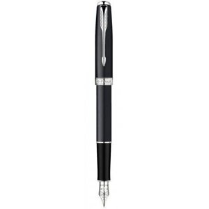 Пір'яна ручка Parker Sonnet Matte Black CT FP 84 412C