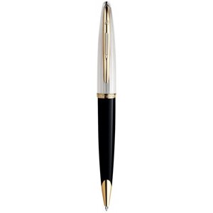 Кулькова ручка Waterman Carene Deluxe Black/silver BP 21 200