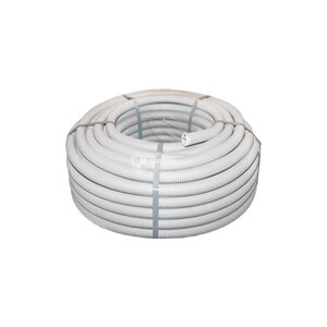 Гофротруба Light ДКС ПВХ D 16 (100 м) сіра