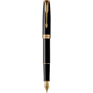 Ручка перова Parker SONNET 17 Black Lacquer GT FP F 86 015