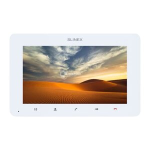 Відеодомофон 7" Slinex SM-07MHD white з детектором руху та записом відео