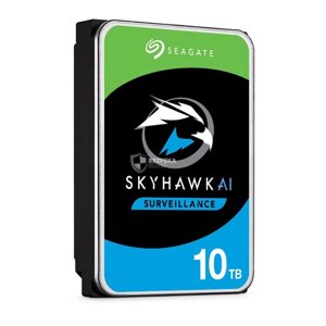 Жорсткий диск 10TB Seagate SkyHawk AI ST10000VE0008 для відеоспостереження