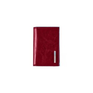 Візитниця Piquadro BL SQUARE/Red для своїх візиток на кнопці (10,8x7,5x1,5) PP1899B2_R