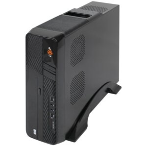 Корпус LP S605 BK 400W Slim 2xUSB 2.0