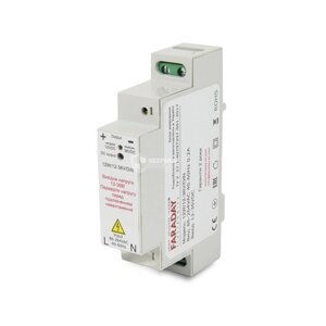 Блок живлення Faraday Electronics 12W/12-36V/DIN для кріплення на DIN рейці