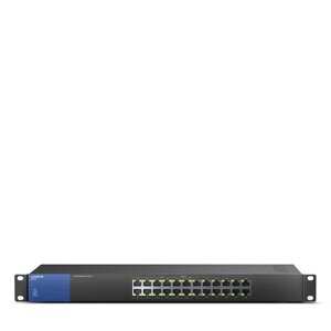 Комутатор LINKSYS LGS124P 12xGE PoE+, 12xGE, некерований