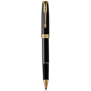 Ручка ролер Parker SONNET 17 Black Lacquer GT RB 86 025