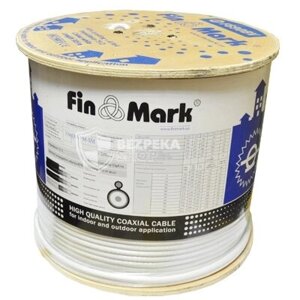 Кабель FinMark F 660 BV white CU затока 305м