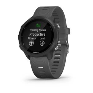 Smart Clock Garmin Forerunner 245 з чорним ременем