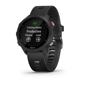 Smart Clock Garmin Forerunner 245 Music з чорним ременем