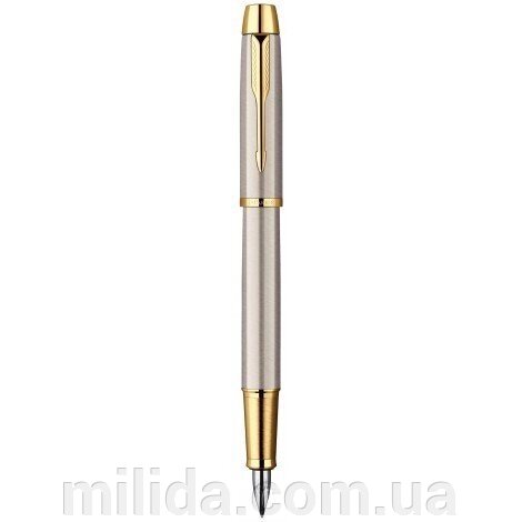 Пір'яна ручка Parker IM Brushed Metal GT FP F 20 312T від компанії інтернет-магазин "_Міліда_" - фото 1