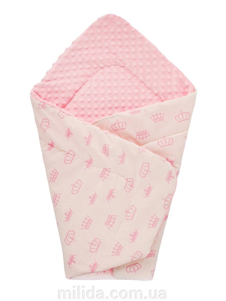 Плед DOTINEM Minky плюшевий дитячий рожевий 75х85 см (213145-1) від компанії інтернет-магазин "_Міліда_" - фото 1