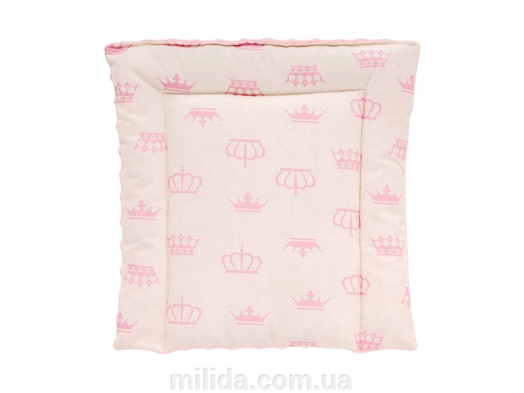 Подушка DOTINEM Minky плюшева дитяча рожева 35х35 см (213471-1) від компанії інтернет-магазин "_Міліда_" - фото 1
