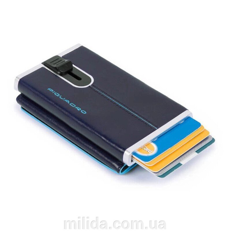 Портмоне Piquadro BL SQUARE/N. Blue PP4891B2R_BLU2 від компанії інтернет-магазин "_Міліда_" - фото 1