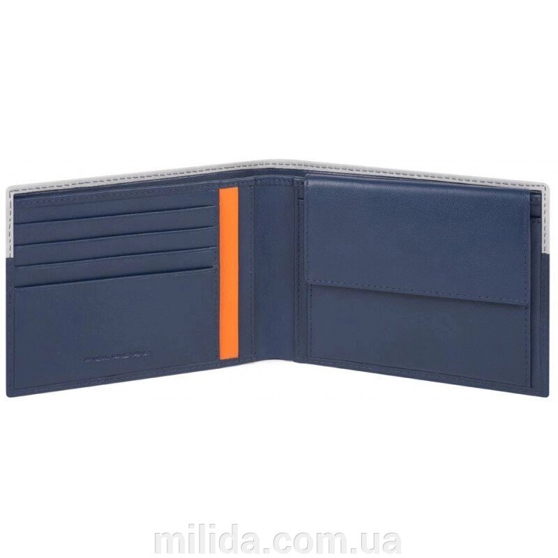 Портмоне Piquadro URBAN/Blue-Grey2 PU257UB00R_BLGR від компанії інтернет-магазин "_Міліда_" - фото 1