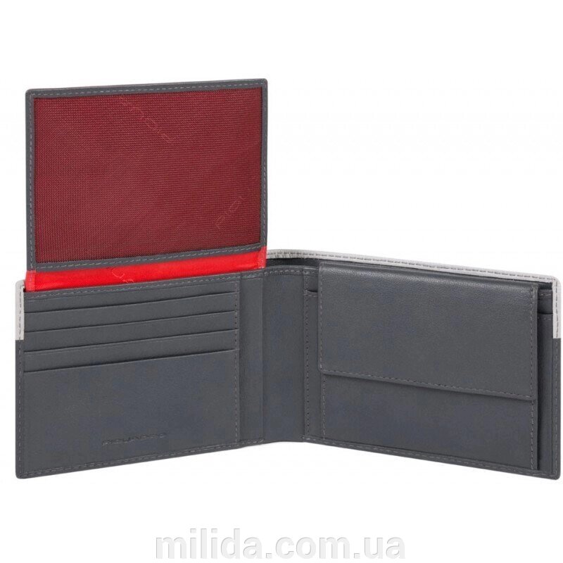 Портмоне Piquadro URBAN/Grey-Black PU1392UB00R_GRN від компанії інтернет-магазин "_Міліда_" - фото 1