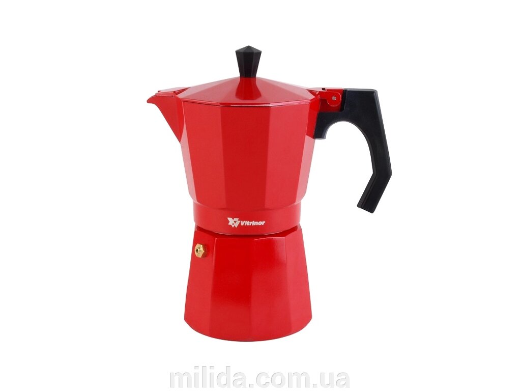 PRAGA Гейзерна кавоварка VITRINOR 9 чашок від компанії інтернет-магазин "_Міліда_" - фото 1