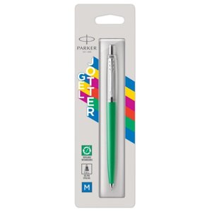 Ручка гелева Parker JOTTER 17 Plastic CT Green GEL блістер 15 266