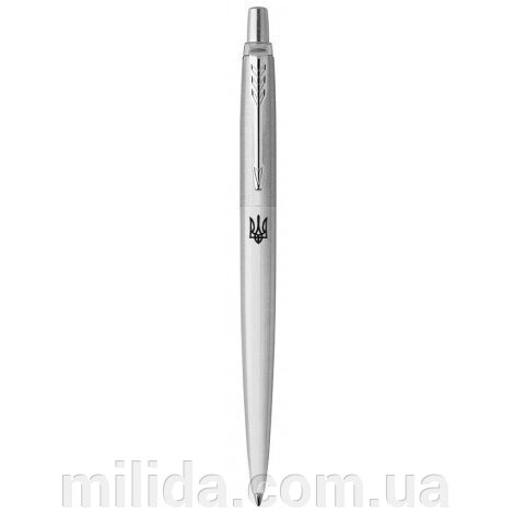 Ручка кулькова Parker JOTTER 17 SS CT BP Тризуб 16 132_TR з нержавіючої сталі від компанії інтернет-магазин "_Міліда_" - фото 1