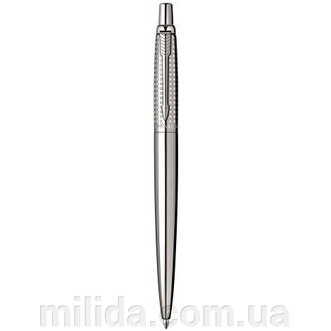 Ручка кулькова Parker Jotter Premium Shiny SS Chiselled BP 15 332S від компанії інтернет-магазин "_Міліда_" - фото 1