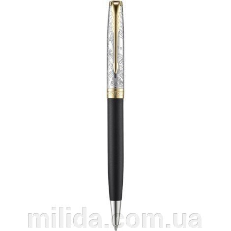 Ручка кулькова Parker SONNET 17 SE Impression Matte Black GT BP 87 732 від компанії інтернет-магазин "_Міліда_" - фото 1