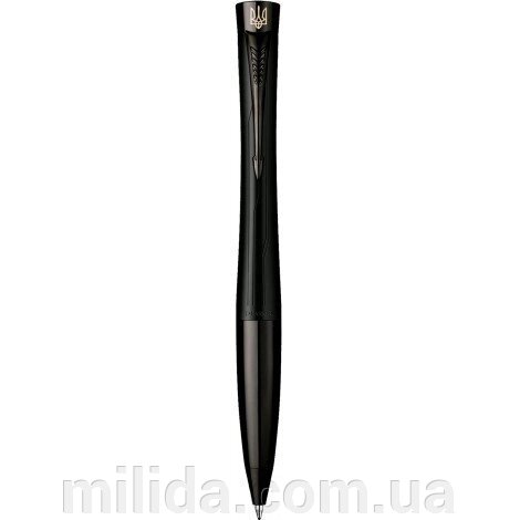 Ручка кулькова Parker URBAN Premium Matt Black BP Тризуб 21 232M_TR2 від компанії інтернет-магазин "_Міліда_" - фото 1