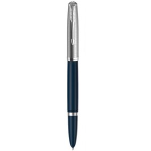 Ручка перова Parker PARKER 51 Midnight Blue CT FP F 55 211