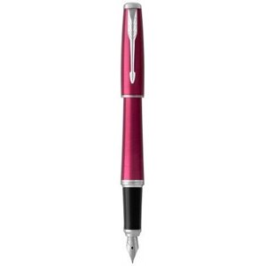 Ручка перова Parker URBAN 17 Vibrant Magenta CT FP F 30 511 з латуні, сталеве перо