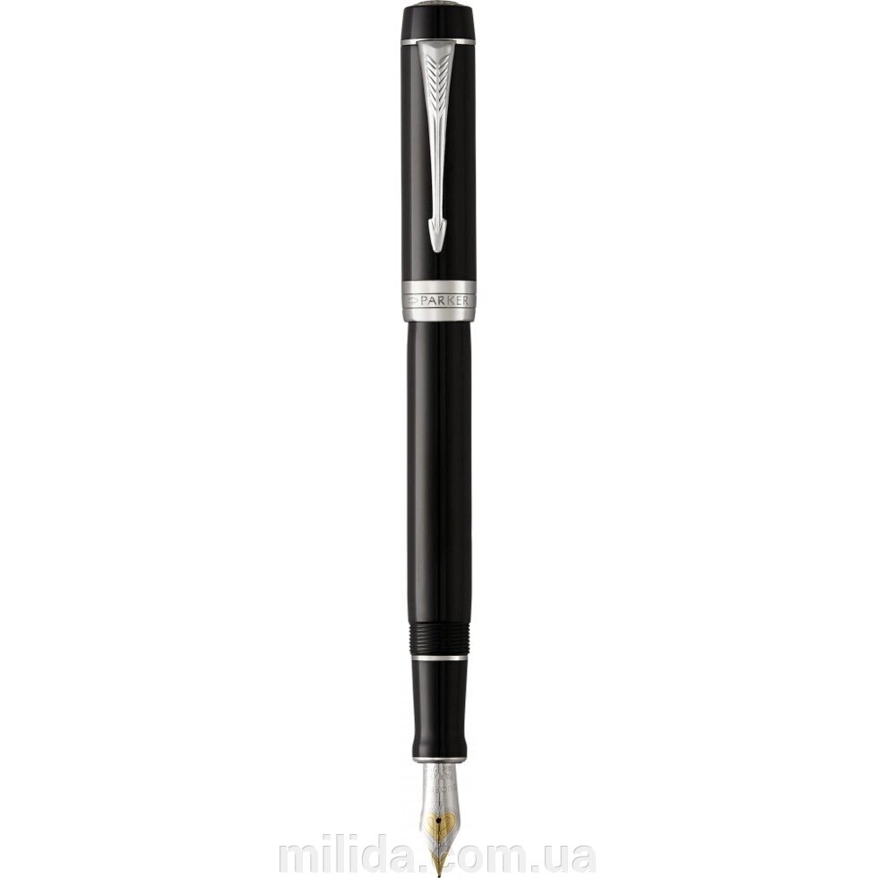 Ручка перова Parker DUOFOLD Classic Black СТ FP18-C F 92 101 від компанії інтернет-магазин "_Міліда_" - фото 1