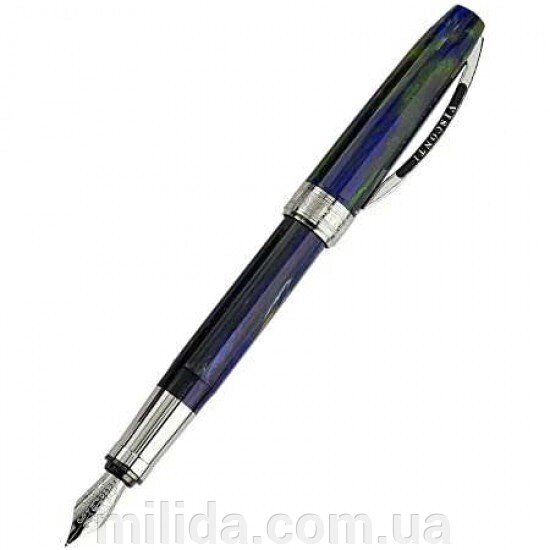 Ручка пір'яна Visconti 48243A10FP Rembrandt Purple Steel FP від компанії інтернет-магазин "_Міліда_" - фото 1