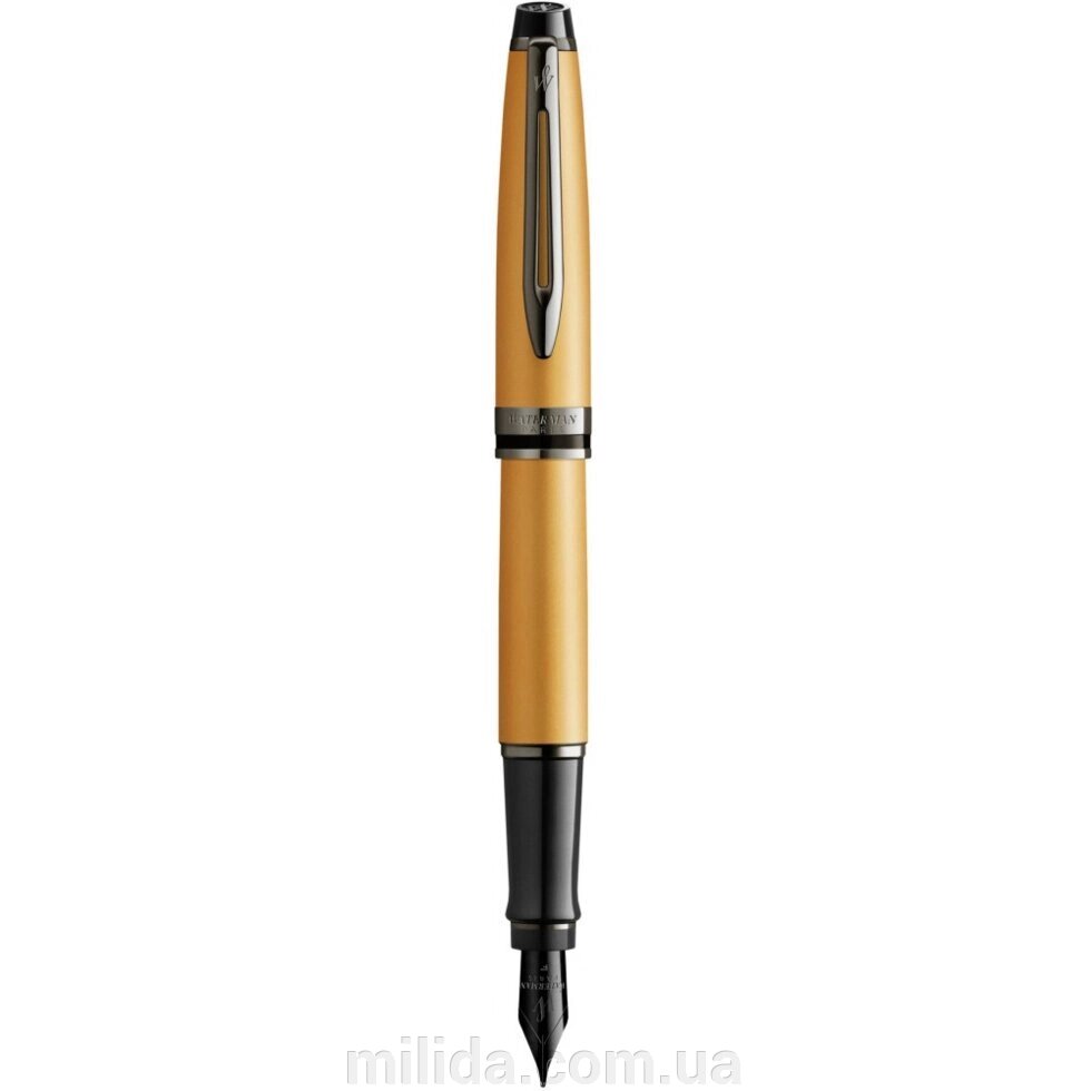 Ручка пір'яна Waterman EXPERT Metallic Gold Lacquer RT FP F 10 048 від компанії інтернет-магазин "_Міліда_" - фото 1