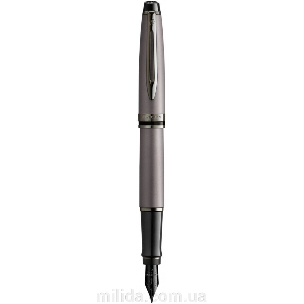 Ручка пір'яна Waterman EXPERT Metallic Silver Lacquer RT FP F 10 047 від компанії інтернет-магазин "_Міліда_" - фото 1