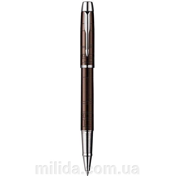 Ручка ролер Parker IM Premium Brown Metallic RB 20 422K від компанії інтернет-магазин "_Міліда_" - фото 1