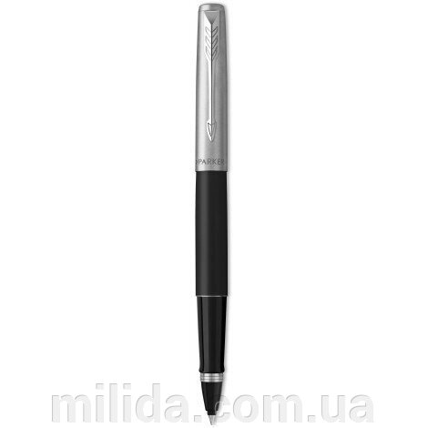 Ручка-ролер Parker JOTTER 17 Bond Street Black CT RB 16 221 з нержавіючої сталі від компанії інтернет-магазин "_Міліда_" - фото 1