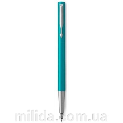 Ручка-ролер Parker VECTOR 17 Blue-Green RB 05 622 бірюзова з ковпачком від компанії інтернет-магазин "_Міліда_" - фото 1