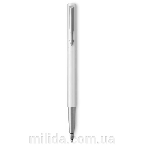 Ручка-ролер Parker VECTOR 17 White RB 05 422 біла з ковпачком від компанії інтернет-магазин "_Міліда_" - фото 1