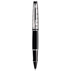 Ручка ролер Waterman Expert Deluxe Black CT RB 40 038