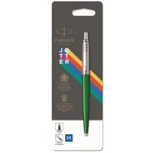 Ручка кулькова Parker JOTTER 17 Plastic CT Green BP блістер 15 236