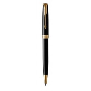 Ручка кулькова Parker SONNET 17 Black Lacquer GT BP 86 032 з позолотою