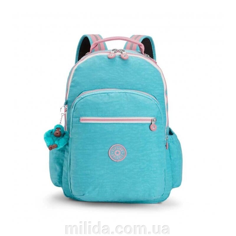 Рюкзак для ноутбука Kipling SEOUL GO Bright Aqua C (19T) K21316_19T від компанії інтернет-магазин "_Міліда_" - фото 1