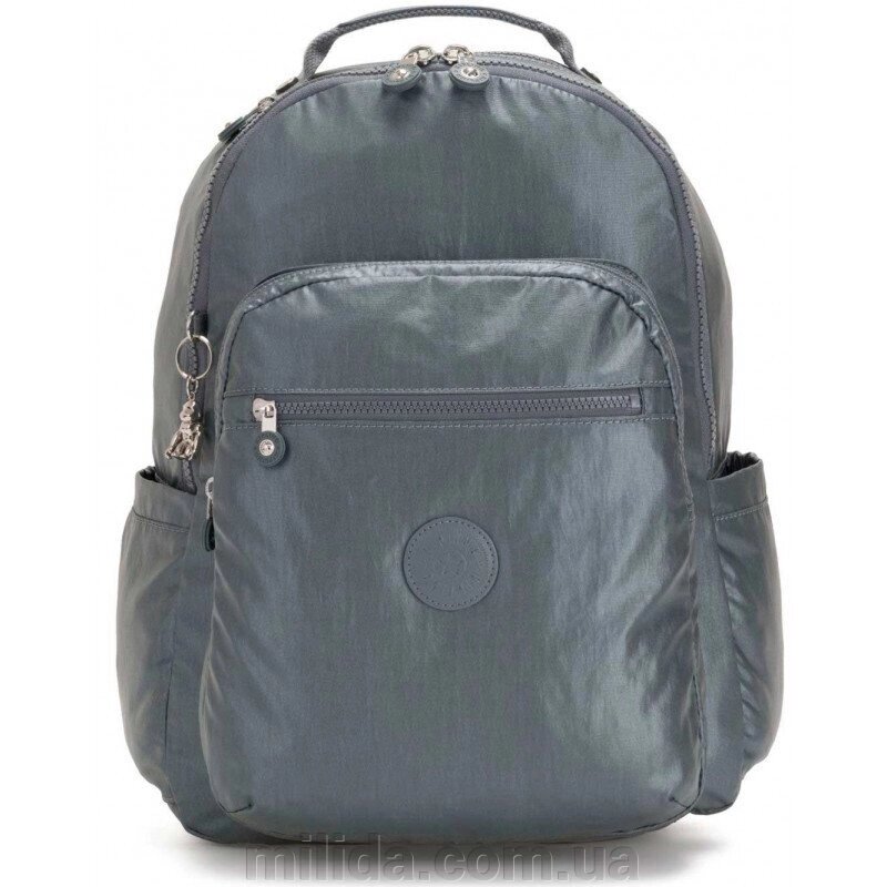 Рюкзак для ноутбука Kipling SEOUL Steel Gr Metal (H55) KI4034_H55 від компанії інтернет-магазин "_Міліда_" - фото 1