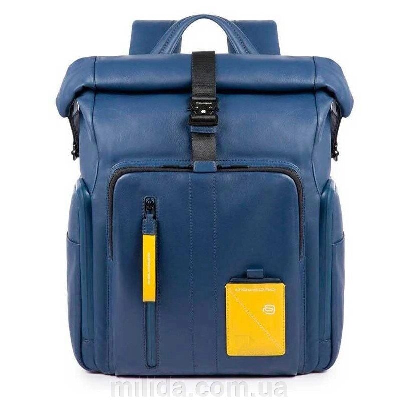 Рюкзак для ноутбука Piquadro EXPLORER Bagmotic/N. Blue CA4789W97BM_BLU2 від компанії інтернет-магазин "_Міліда_" - фото 1