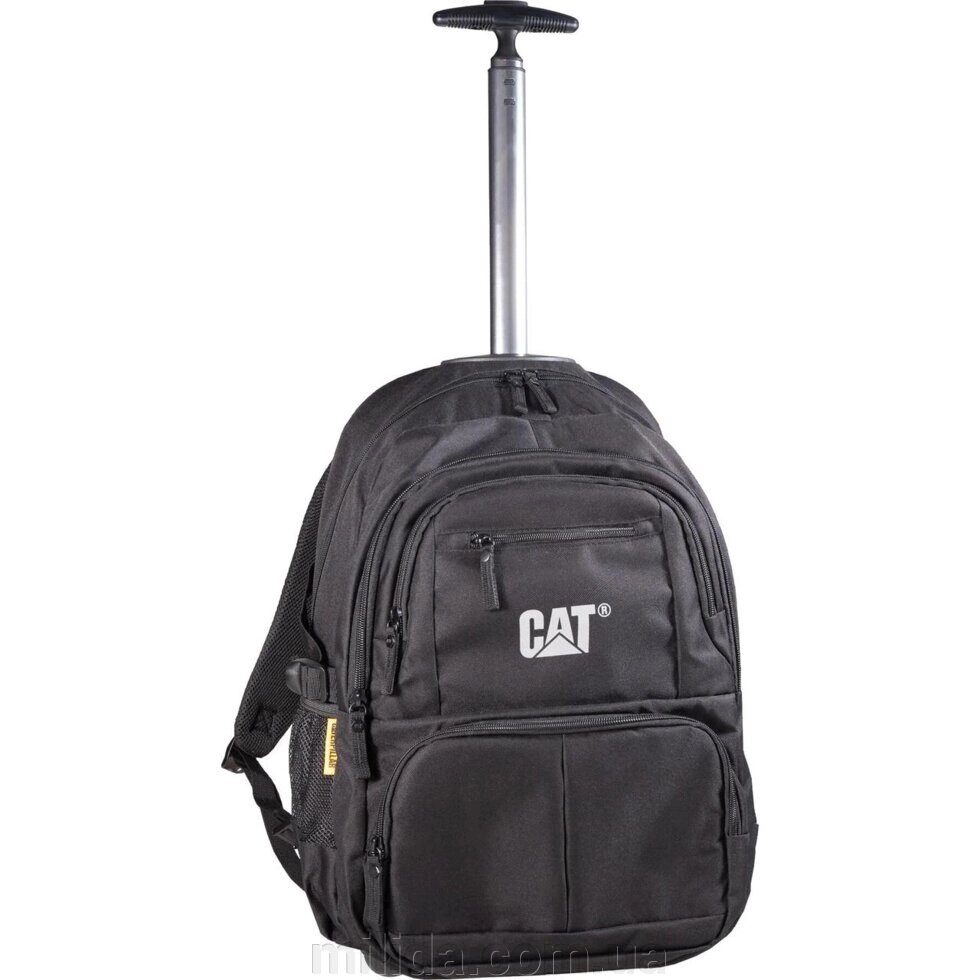 Рюкзак на колесах з відділенням для ноутбука CAT Mochilas 83865;01 чорний, 30 л від компанії інтернет-магазин "_Міліда_" - фото 1