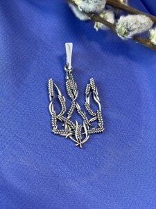 Срібний кулон герб України "Колос" DARIY 019-9 кул