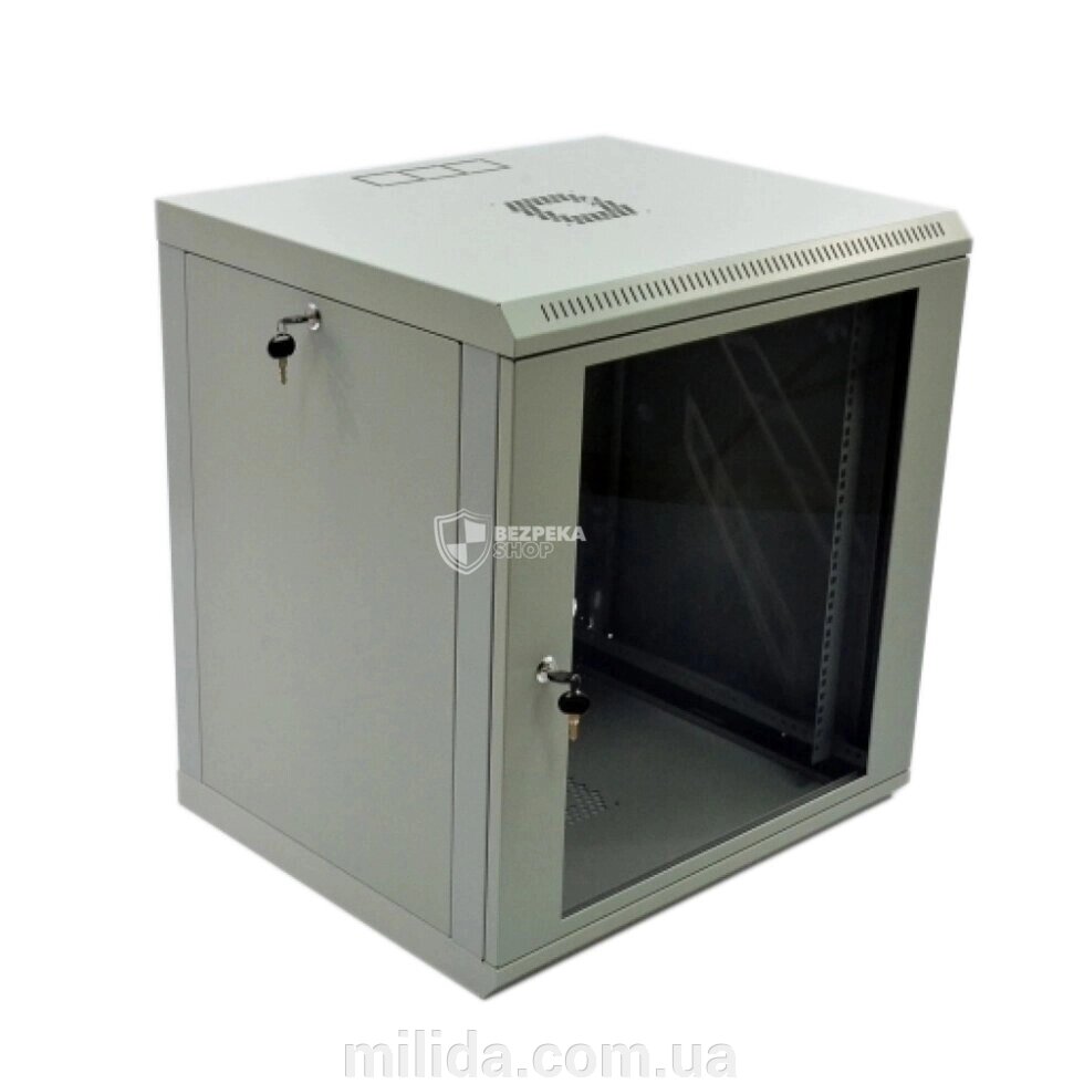 Шафа серверна CMS 12U 600 x 500 x 640 UA-MGSWL125G для мережевого обладнання від компанії інтернет-магазин "_Міліда_" - фото 1