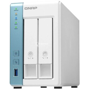 Система зберігання даних QNAP TS-231P3-4G з 2 відсіками для дисків, 4GB RAM, настільне виконання