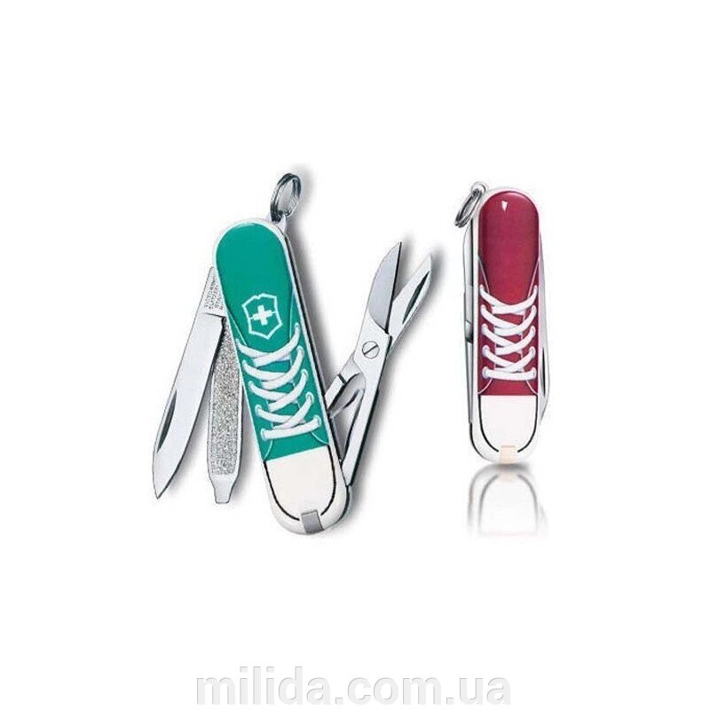 Складаний ніж Victorinox CLASSIC Sneakers 0.6223. L1210 від компанії інтернет-магазин "_Міліда_" - фото 1