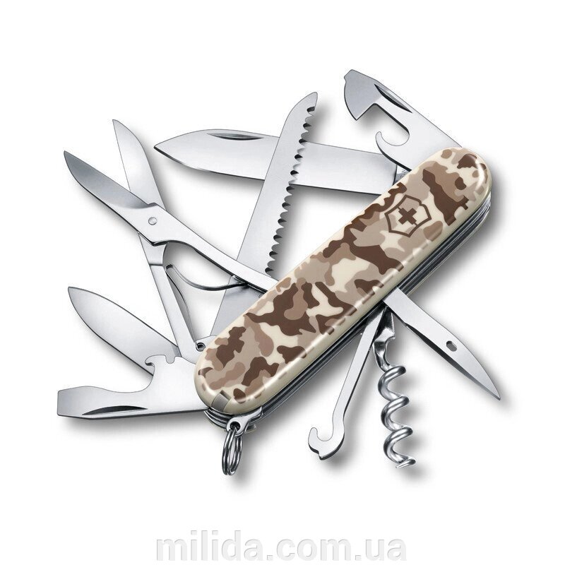 Складаний ніж Victorinox HUNTSMAN 1.3713.941B1 від компанії інтернет-магазин "_Міліда_" - фото 1